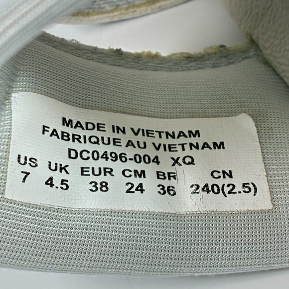 Nike Offcourt Duo Blue White Slides Sandals DC0496-004 Comfort Womens Size 7 - Picture 7 of 8